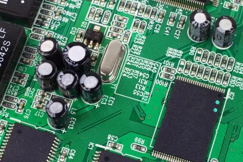 Hi-tech computer hardware Stock Photos