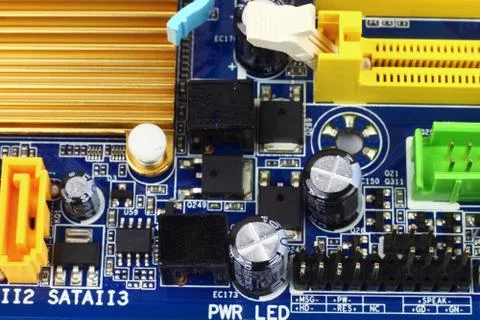Hi-tech computer hardware Stock Photos