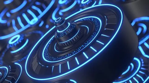 Hi-tech digital concept.abstract technology background. Stockfoto's