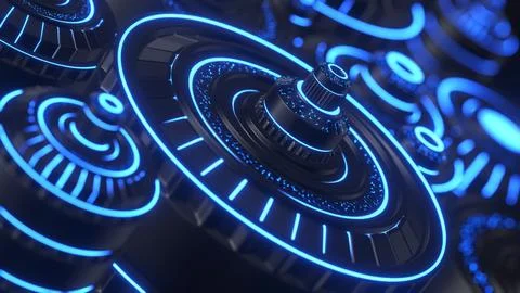 Hi-tech digital concept.abstract technology background. Stockfoto's