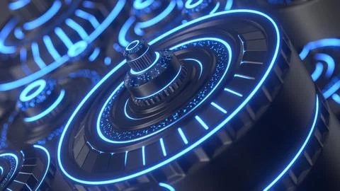 Hi-tech digital concept.abstract technology background. Stockfoto's