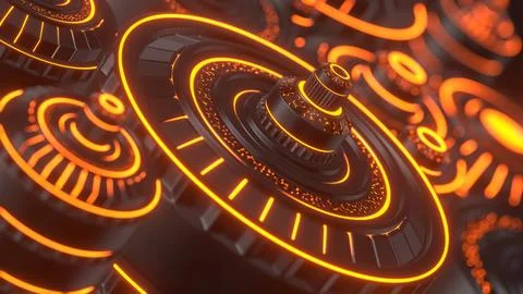 Hi-tech digital concept.abstract technology background. Stockfoto's