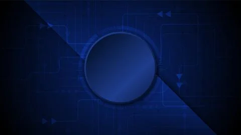 Hi-tech digital data connection system Stock Illustration