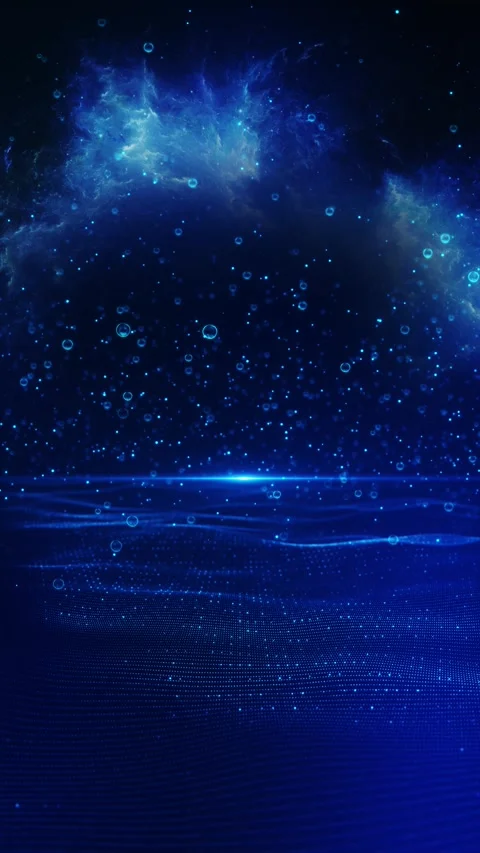 Hi-tech digital dot line particle background, future sci-fi video material, dott Stock Footage 341897058