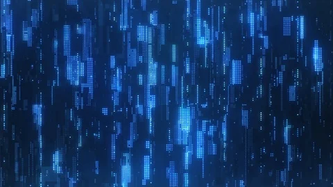 Hi-Tech Digital Pixels Abstract Background Camera Static Stock-Footage 106227724