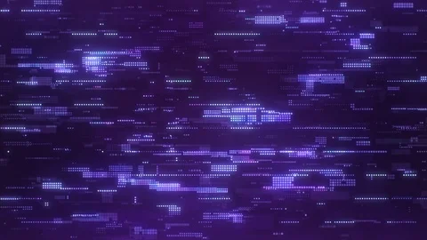 Hi-Tech Digital Pixels Abstract Background Camera Static Stock-Footage 106264880