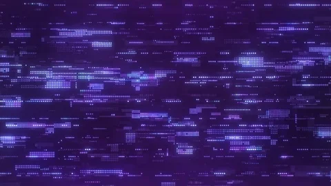 Hi-Tech Digital Pixels Abstract Background Camera Truck Movement Vídeo Stock 106265112