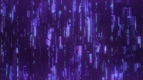 Hi-Tech Digital Pixels Abstract Background Camera Static Vídeo Stock 106265227