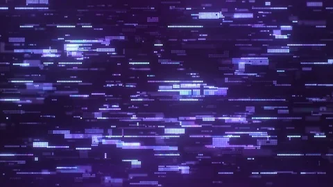 Hi-Tech Digital Pixels Abstract Background Camera Static Stock-Footage 106385309