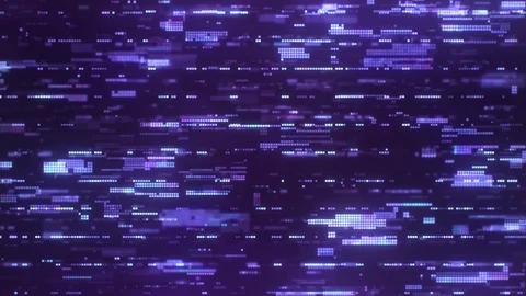 Hi-Tech Digital Pixels Abstract Background Camera Pedestal Movement Vídeo Stock 106385338