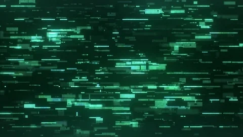 Hi-Tech Digital Pixels Abstract Background Camera Static Stock-Footage 106390386