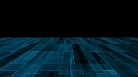 Hi-tech digital technology concept Futuristic abstract Cyberspace background  Stock Illustration