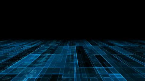 Hi-tech digital technology concept Futuristic abstract Cyberspace background  스톡 일러스트