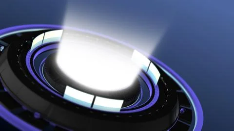 Hi tech digital technology wheel イラスト素材