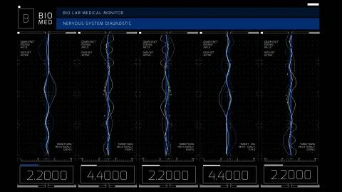 Hi tech Display 스톡 일러스트