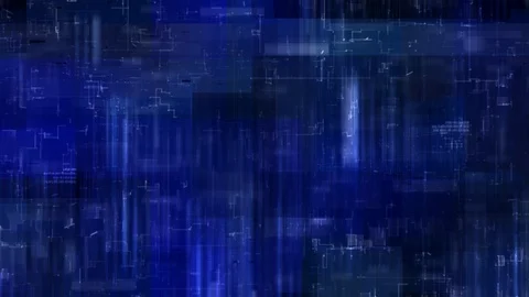 Hi-Tech Distressing Blue Background Stock Footage 105300012