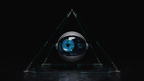 Hi Tech Eye Of Providence Stock Footage 234108701