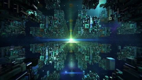 Hi Tech Futuristic Stock Footage 141271536