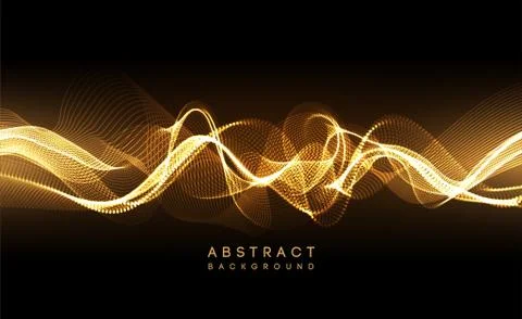 Hi-tech futuristic techno background, neon shapes and dots. Technology Stock Illustration