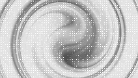 Hi tech grey circle background, futuristic technology background blink white Stock Footage 297941970