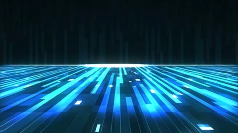 Hi Tech Ground Stock Illustration