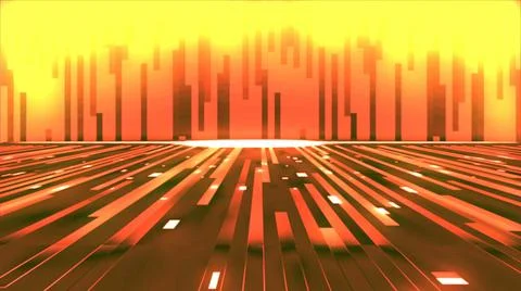 Hi Tech Ground Illustrazione stock