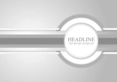Hi-tech light grey corporate vector background Stock Illustration