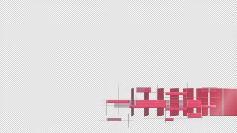 Hi-Tech Lower Thirds - 3 Colors Stock Footage 252380650