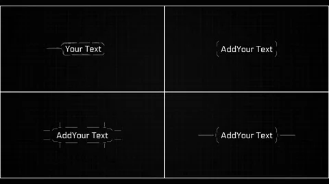 Hi Tech Lower Thirds Stock After Effects