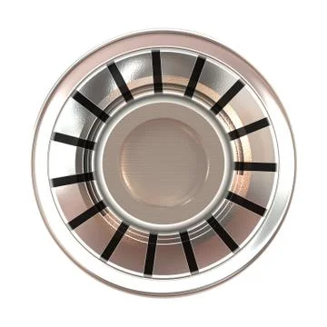 Hi Tech Metal Knob Stock Illustration