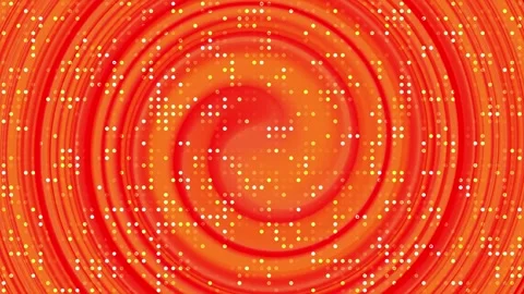 Hi tech orange circle background, abstract gradient motion, dynamic backgrounds, 库存影片 297528852