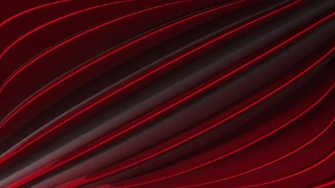 Hi-tech Red neon diagonal stripes technological background Video stock 296616027