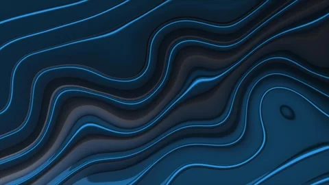 Hi-tech Royal blue diagonal stripes technological abstract pattern background Video stock 296616123