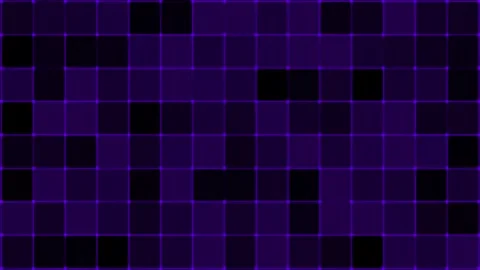 Hi-tech small squares HUD futuristic technology background Stock Footage 296055489