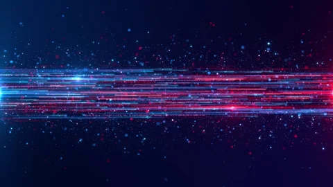 Hi-tech technological background Data Transmission HUD elements. Futuristic Stock Footage 311680019