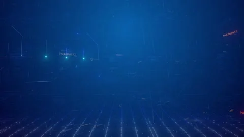 Hi-Tech Technology Background Stock Footage 344110831