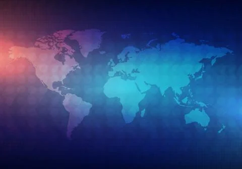 Hi-tech technology concept, abstract background. Stock Illustration