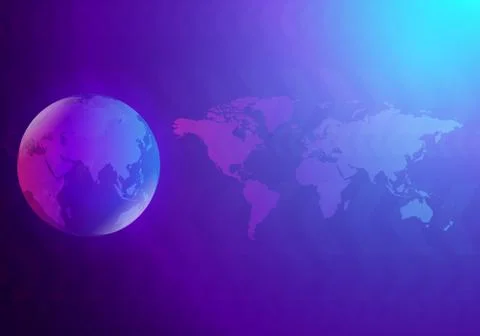 Hi-tech technology concept, abstract background. Stock Illustration