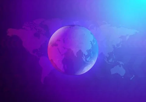 Hi-tech technology concept, abstract background. Stock Illustration