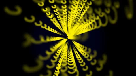 Hi Tech Tunnel Illustrazione stock