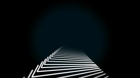 Hi Tech Tunnel Illustrazione stock