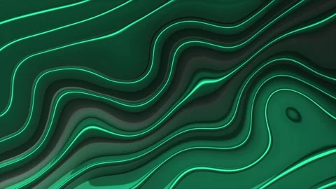 Hi-tech Turquoise diagonal stripes technological abstract pattern background Stock Footage 296616135