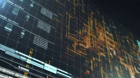 Hi Tech User Interface Head Up Display Motion Elements Telemetry Data Display Stock Footage 80577897