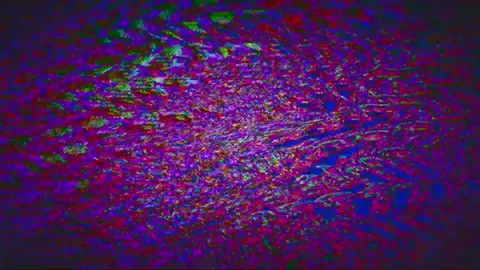 Hi-tech vibrant psychedelic elements. Pixel pieces corrupted effect. Stock Footage 184608064