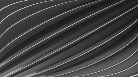 Hi-tech white neon diagonal stripes technological background Stock Footage 296616085