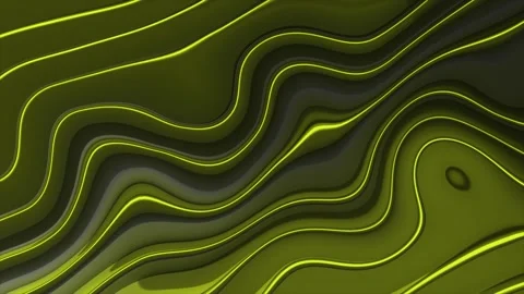 Hi-tech Yellow neon diagonal stripes technological abstract pattern background Stock Footage 296616157