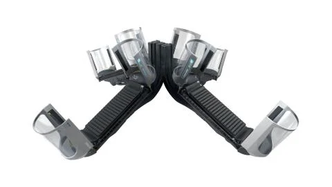 Hibernation Pod - 3D Rendering Stock Illustration