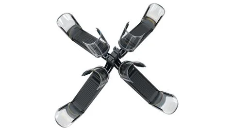 Hibernation Pod - 3D Rendering Stock Illustration