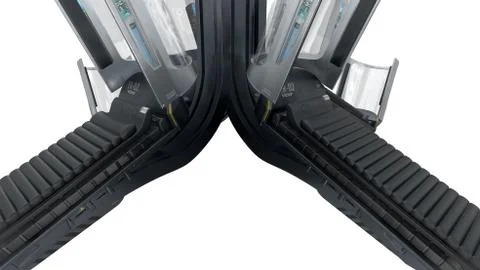 Hibernation Pod - 3D Rendering Stock Illustration