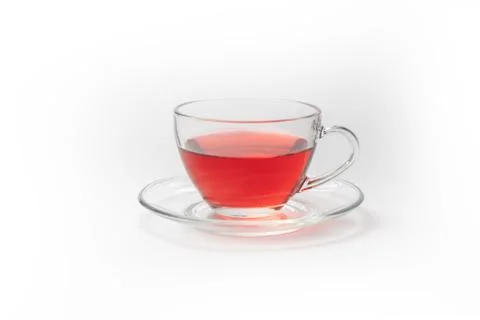 Hibiscus tea on a White background Stock Photos